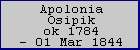Apolonia Osipik