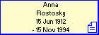 Anna Rostosky