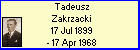 Tadeusz Zakrzacki