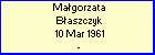 Magorzata Baszczyk