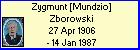 Zygmunt [Mundzio] Zborowski