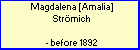 Magdalena [Amalia] Strmich